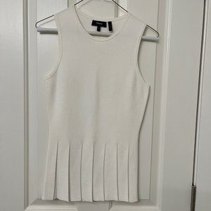Theory Pelated Peplum Blouse